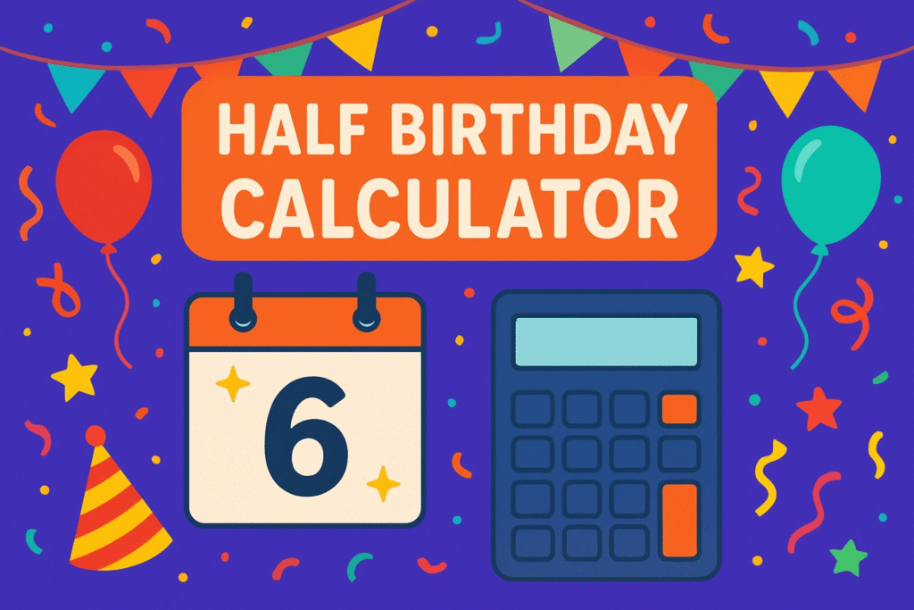 half birthday calculator