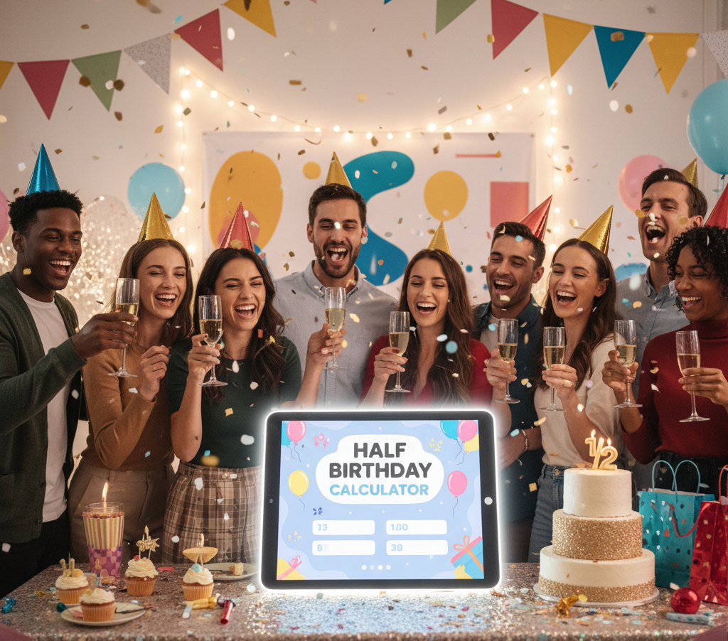 half birthday calculator