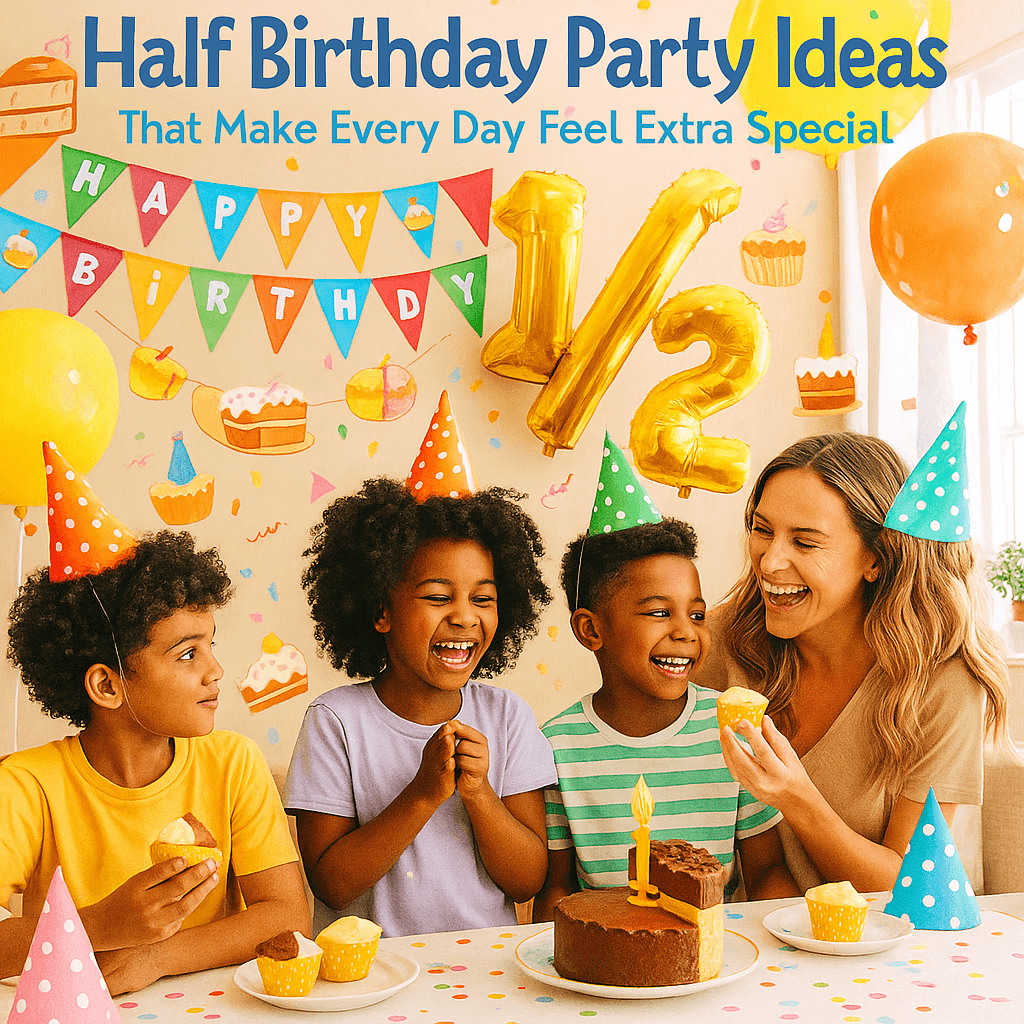 half birthday party ideas