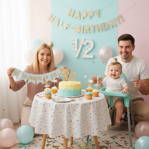 half birthday party ideas